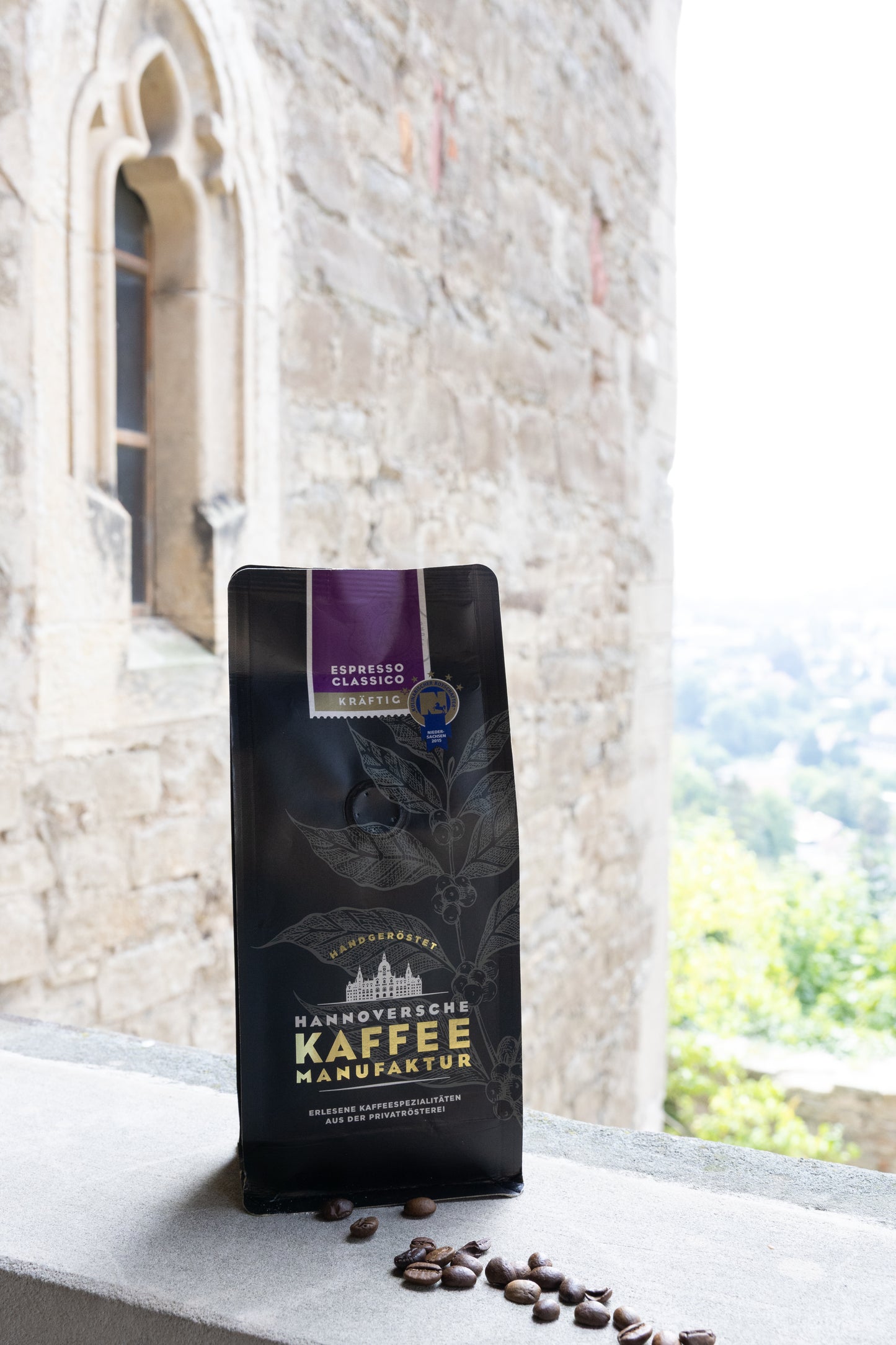 Espresso Classico kräftig (ganze Bohne) - Hannoversche Kaffeemanufaktur 250g