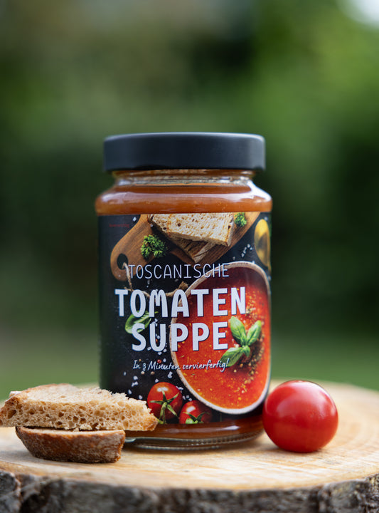 Hausgemachte Toskanische Tomatensuppe