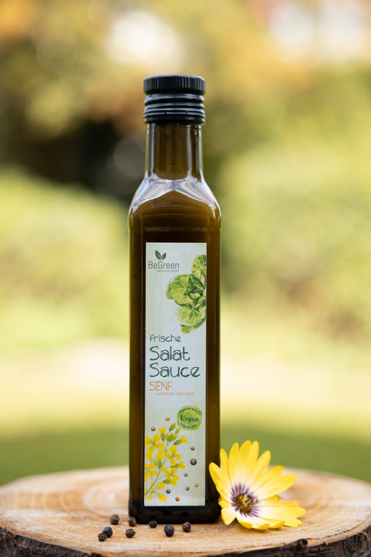 SALATSAUCE SENF - (SALATDRESSING). Mit französischem Dijonsenf abgeschmeckt