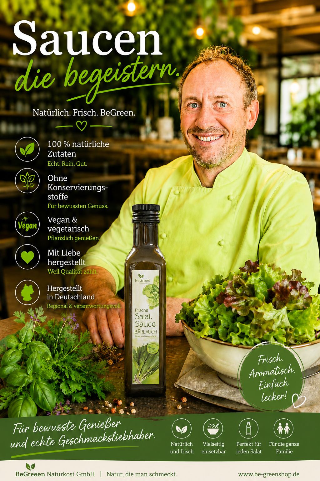 SALATSAUCE BÄRLAUCH (SALATDRESSING)