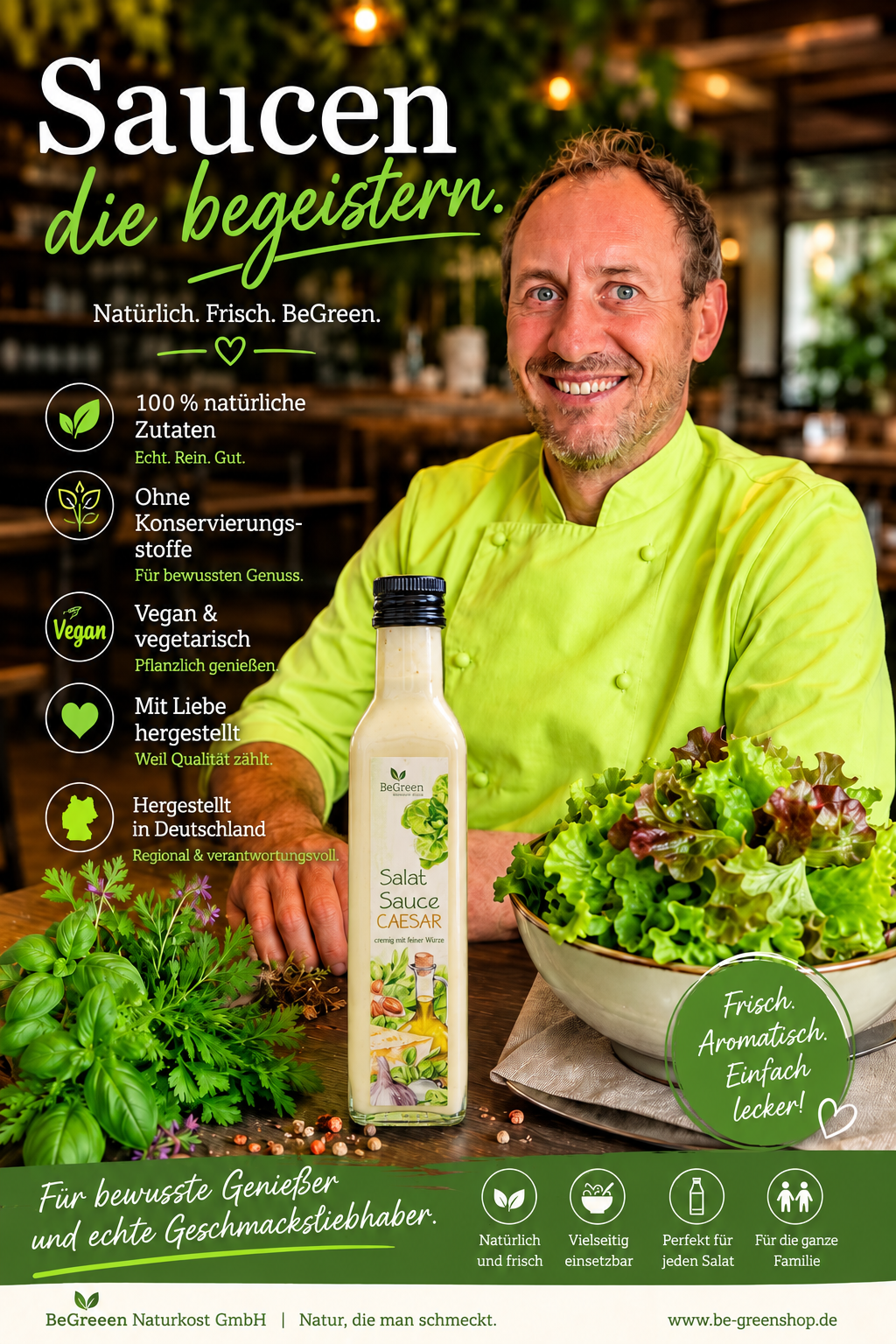 SALATSAUCE CAESAR (SALATDRESSING)