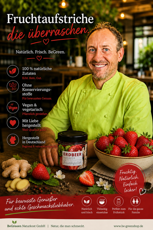 FRUCHTAUFSTRICH ERDBEER-INGWER