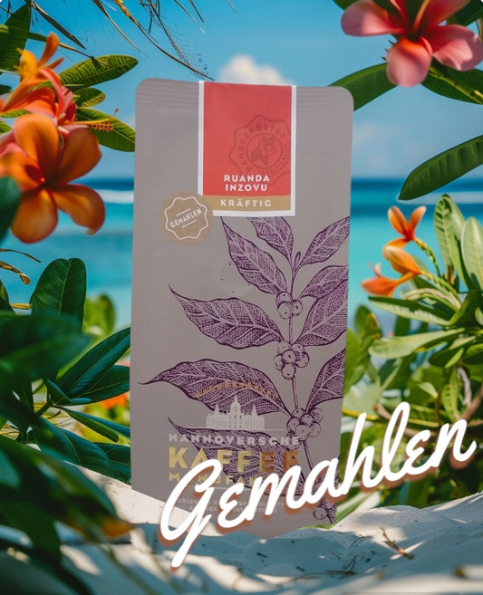 Ruanda Inzovu kräftig (gemahlen) - Hannoversche Kaffeemanufaktur 250g