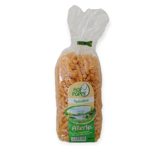 Spirelli Pasta Eier Nudeln von Hühnerhof Poppe